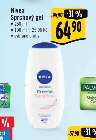 Jip Nivea sprchový gel nabídka