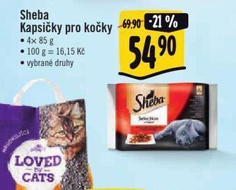 Jip Sheba kapsičky pro kočky nabídka