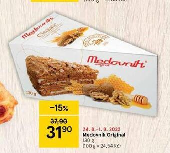 Tesco Medovník original nabídka