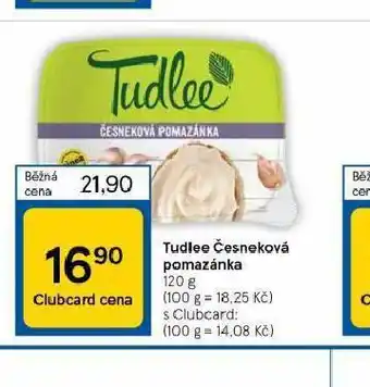 Tesco Tudlee česneková pomazánka nabídka