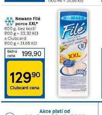 Nowaco filé porce xxl