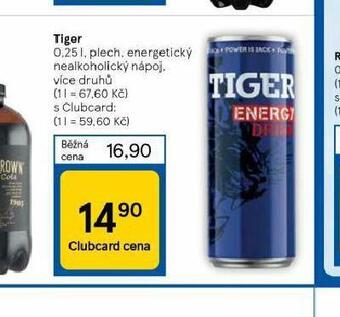 Tesco Tiger nabídka