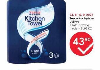 Tesco Tesco kuchyňské utěrky nabídka