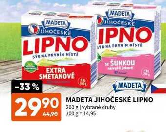 Terno Madeta jihočeské lipno 200 g nabídka