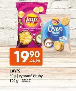Terno Lay's 60 g nabídka