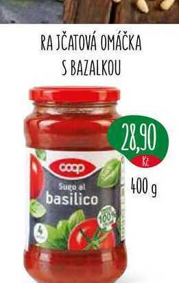 Terno Rajčatová omáčka s bazalkou 400 g nabídka