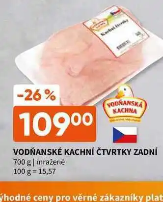 Terno Vodňanské kachní čtvrtky zadní 700 g nabídka