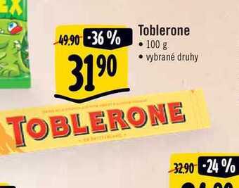 Albert Toblerone • 100 g nabídka