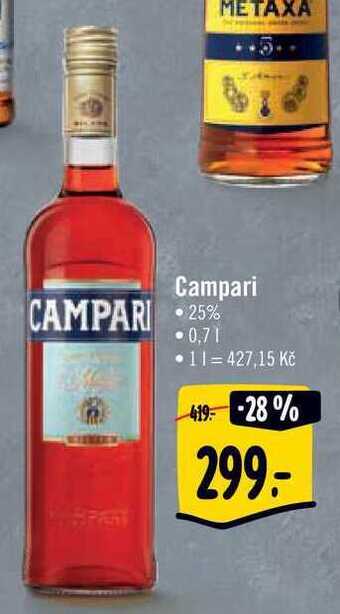 Albert Campari 0,7 l nabídka