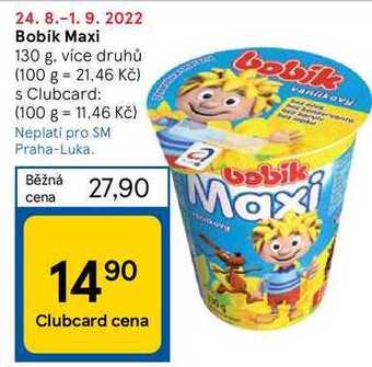 Tesco Bobík maxi 130 g nabídka