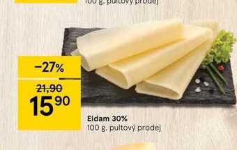Tesco Eidam 30% 100 g nabídka