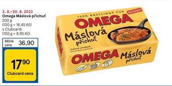 Tesco Omega máslová příchuť 200 g nabídka
