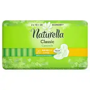 Barvy a laky drogerie Naturella classic camomile hygienické vložky normal s jemnou vůní 20 ks nabídka