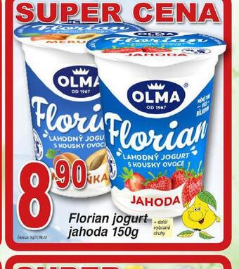 Lidl Florian jogurt jahoda nabídka