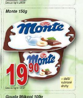Lidl Monte nabídka
