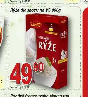 Lidl Rýže dlouhozrnná nabídka