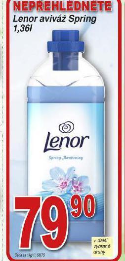 Lidl Lenor aviváž nabídka