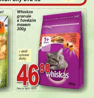 Lidl Whiskas granule pro kočky nabídka