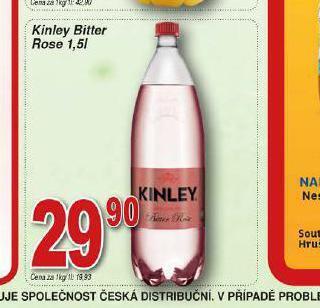 Lidl Kinley bitter rose nabídka
