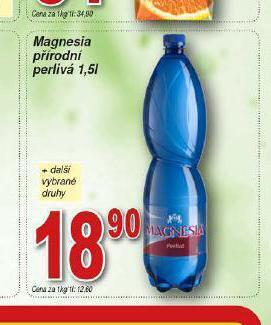 Lidl Magnesia přírodní perlivá nabídka