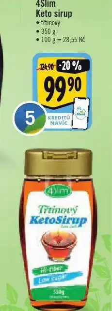 Albert 4slim keto sirup nabídka