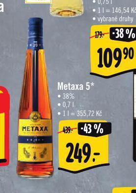 Albert Metaxa 5* nabídka