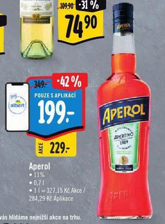 Albert Aperol nabídka