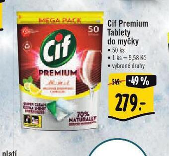 Albert Cif premium tablety do myčky nabídka