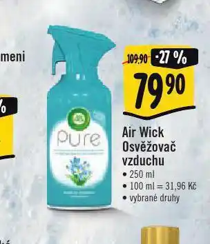 Albert Air wick osvěžovač vzduchu nabídka
