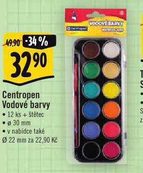 Albert Centropen vodové barvy nabídka