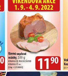 Uzené vepřové ocásky