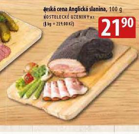 Bala Anglická slanina nabídka