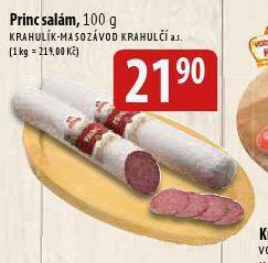 Bala Princ salám nabídka
