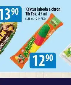 Kaktus jahoda a citron, tik tok