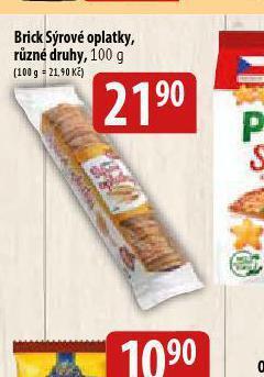 Bala Brick sýrové oplatky nabídka
