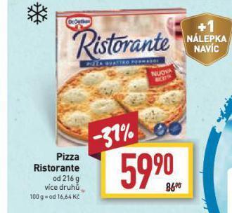 Billa Pizza ristorante nabídka