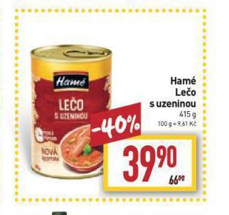 Billa Hamé lečo s uzeninou nabídka
