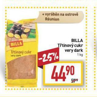 Billa Billa třtinový cukr nabídka