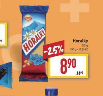 Billa Horalky nabídka