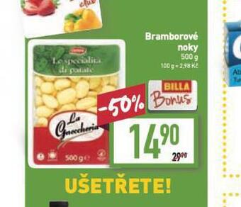 Billa Bramborové noky nabídka