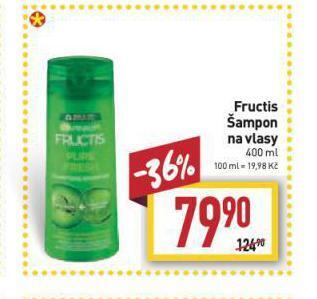 Billa Fructis šampon nabídka