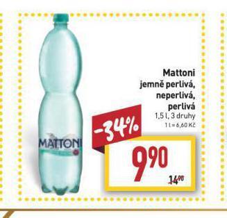 Billa Mattoni nabídka