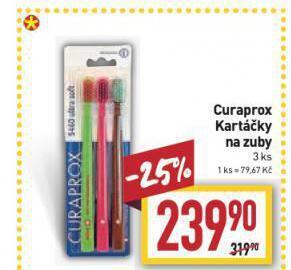 Billa Curaprox kartáčky na zuby nabídka