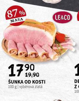 Terno Šunka od kosti nabídka