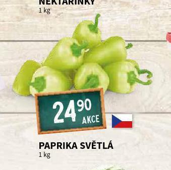 Terno Paprika světlá nabídka