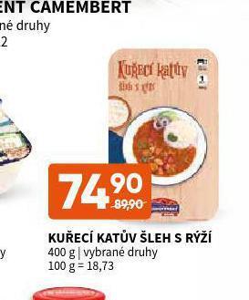 Terno Kuřecí katův šleh s rýží nabídka