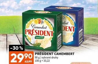 Terno Président camembert nabídka