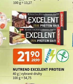Terno Nutrend excelent protein nabídka