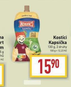 Billa Kostíci kapsička nabídka