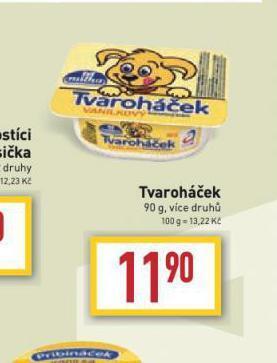 Billa Tvaroháček nabídka